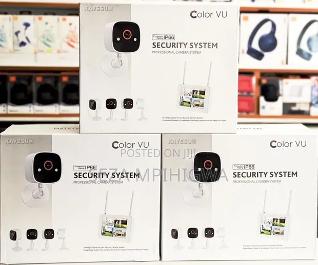 Smart Set 4-Camera Wireless Security System - 1