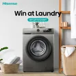 Mashine ya Kufulia Hisense 7Kg Front Loader na Inverter - 2