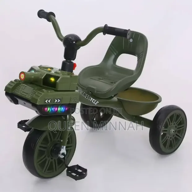 Toddler Tricycle with Lights - 1