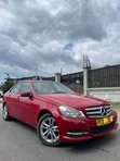 Mercedes-Benz C-Class 2013 Red - 1