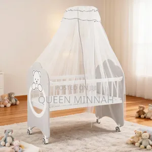 Baby Cot / Next-to-Me Cot with Net