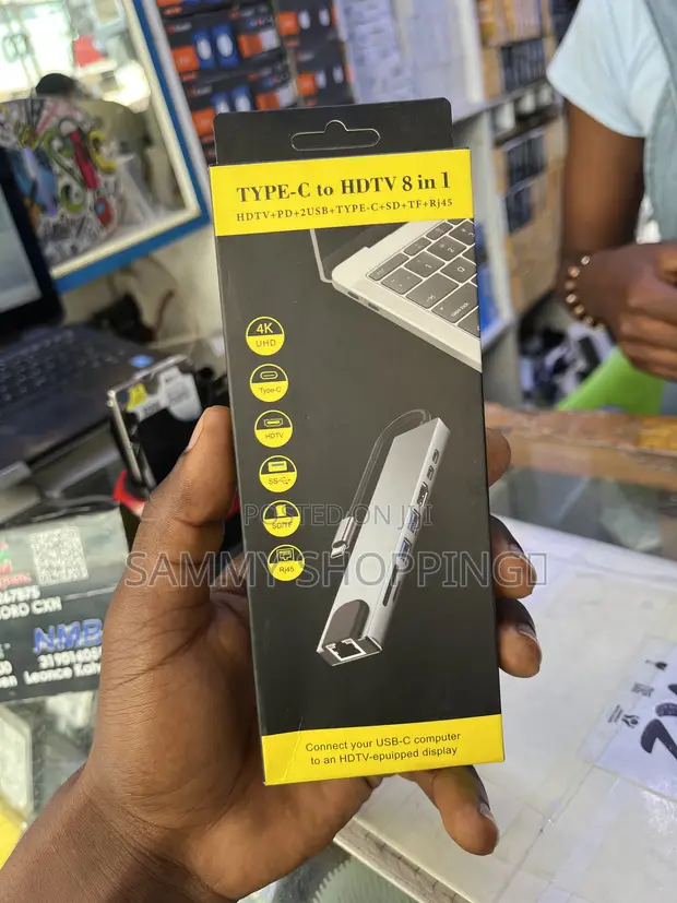Brand New Type-C to HDTV 8-in-1 Adapter - 1