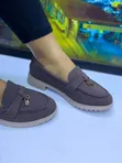 Clarks Women's Leather Loafers - 4