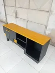 Wood-Mode TV Stand - Brown and Black, Brand New - 2