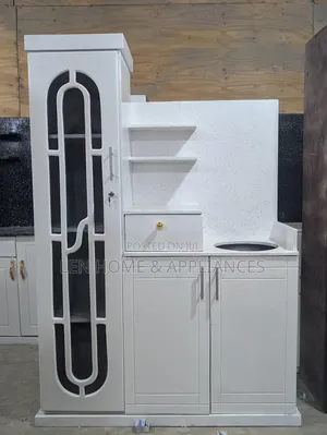 Brand New White Kitchen Cabinet (3 Doors)