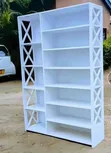 Brand New Wood-Mode Shoe Rack - White - 2