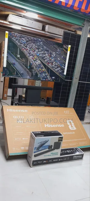 Hisense 65" QLED 4K Smart TV with Soundbar