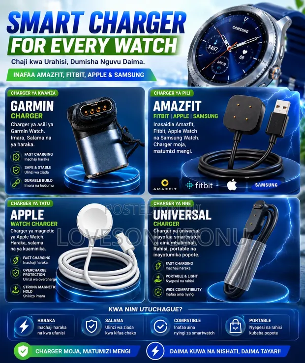 Smartwatch Charger - Fast Charging - 1