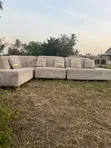 Sofa Set Ya Watu 8-9 - Rangi ya Cream - 1