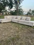 Sofa Set Ya Watu 8-9 - Rangi ya Cream - 2