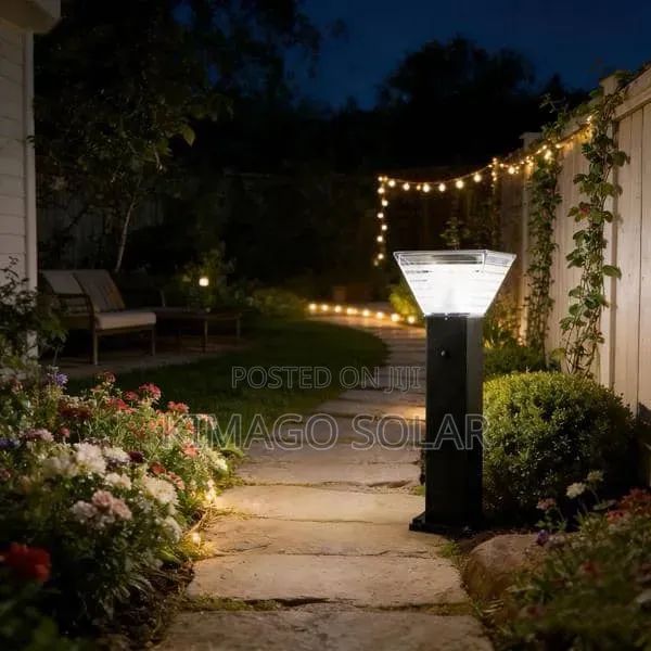 Exclusive Solar Garden Light - Aluminum Body - 1