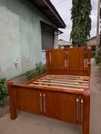 Kitanda cha Mbao Imara - King Size - 4