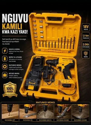 EPICA STAR 18V Cordless Drill Kit