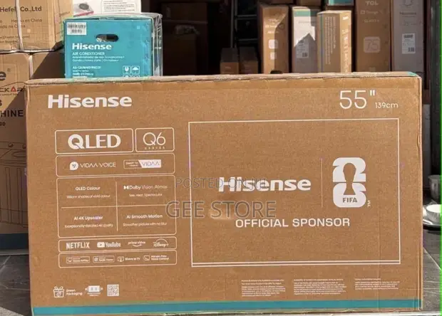 Hisense 55-Inch QLED TV Q6 - 1