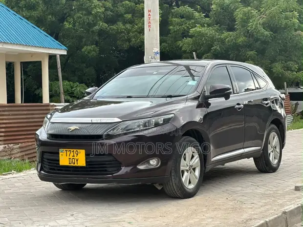 Toyota Harrier 2015 Burgundy - 1