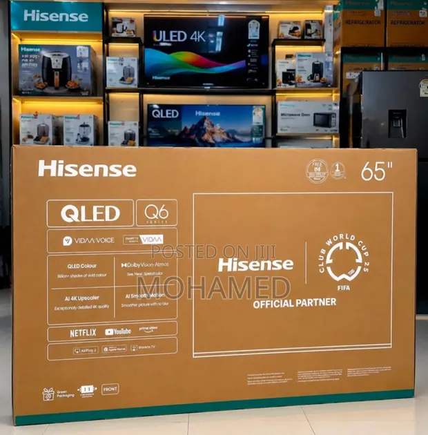 Hisense 65" QLED 4K Smart TV (65Q6Q) - 1