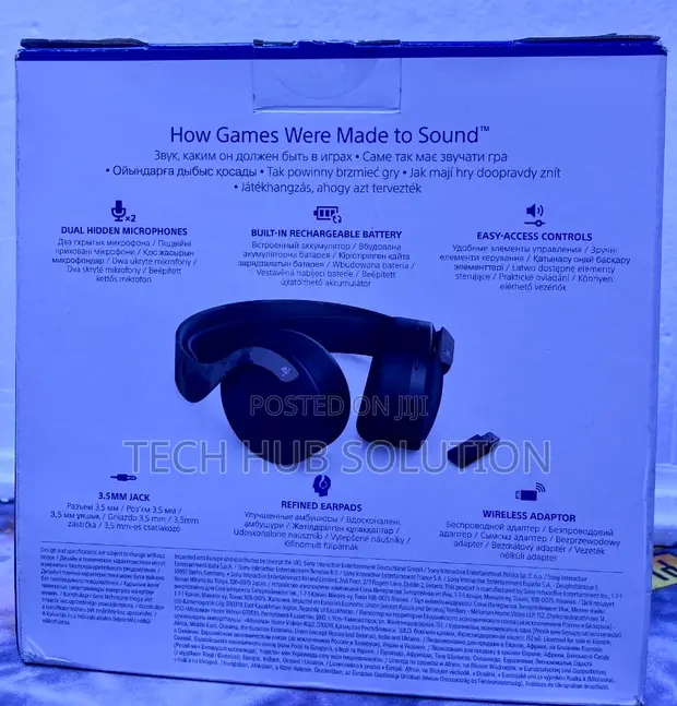 Sony Original PlayStation Pulse 3D Wireless Headset - 1