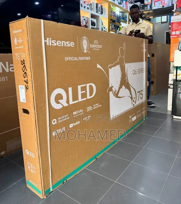 Hisense 75" QLED Smart TV (75Q6Q) - 1