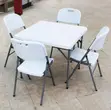 Dining Table with 4 Chairs - 1