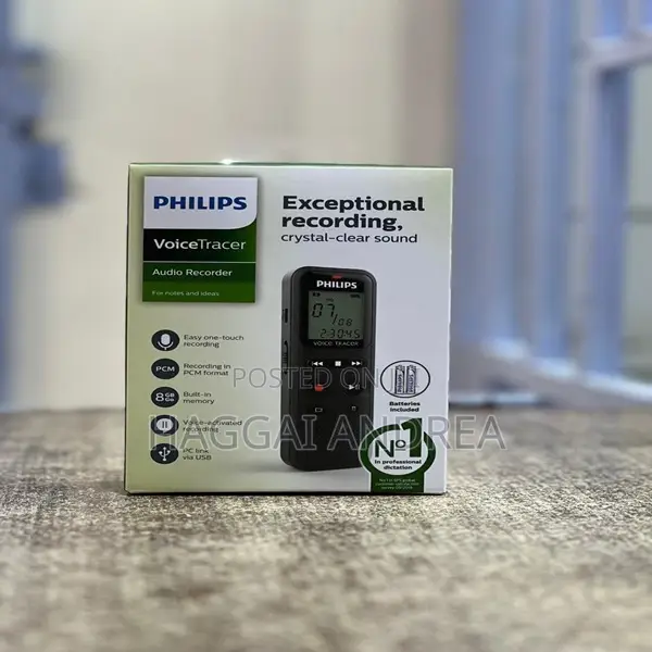 Philips VoiceTracer DVT1160 Digital Audio Recorder - 1