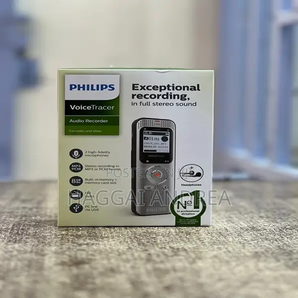 Philips VoiceTracer DVT 2050 Audio Recorder - 1