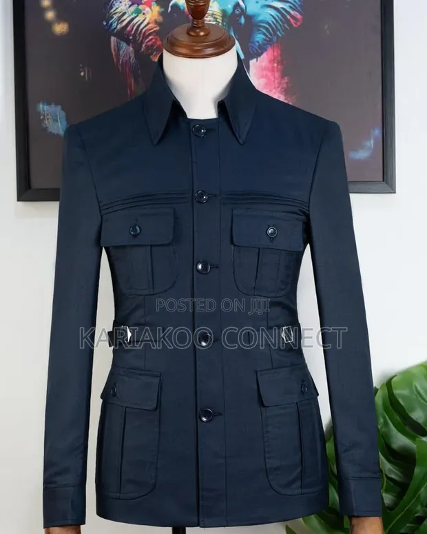 Blue Men's Suits - 1
