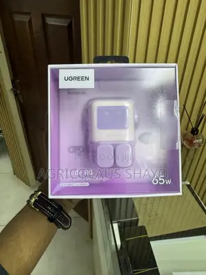 UGREEN Nexode RG 65W GaN Fast Charger - 3 Ports - Brand New