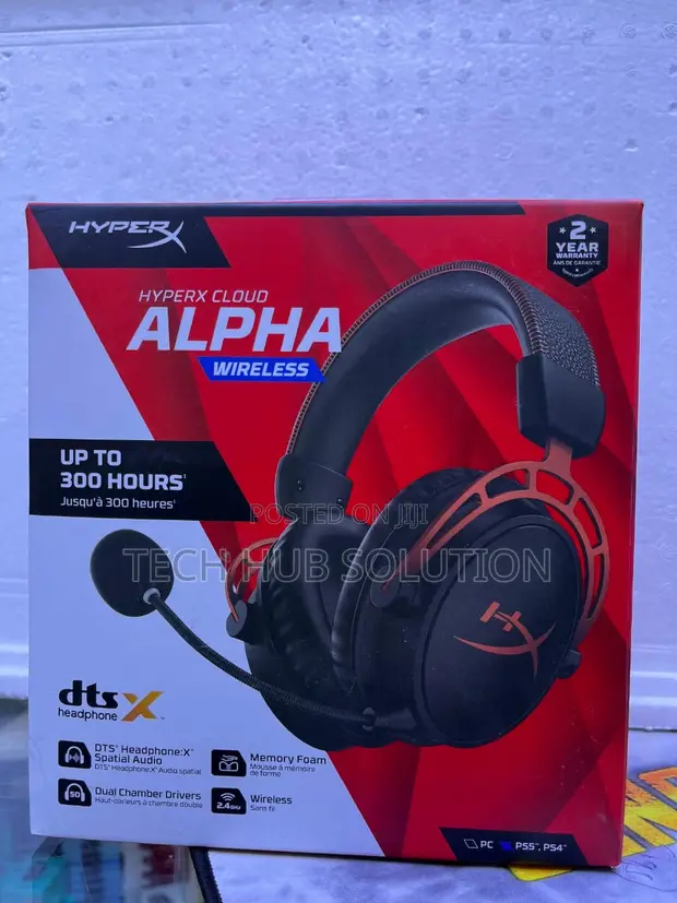 HyperX Cloud Alpha Wireless Gaming Headset - 1