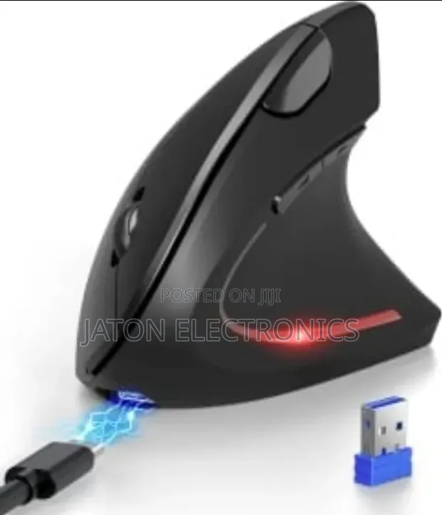 Vertical Rechargeable Bluetooth Mouse - 1