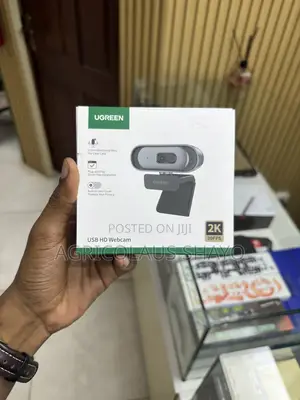 UGREEN 2K USB HD Webcam (Privacy Cover, Dual Mic)