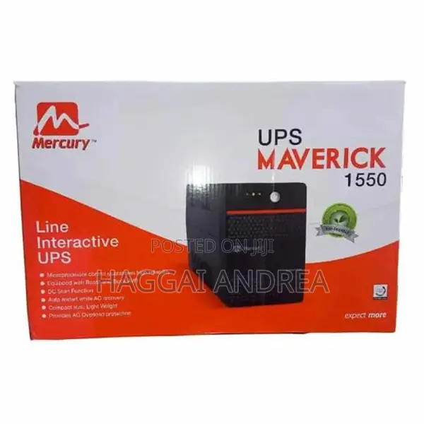 Mercury 1550VA UPS Maverick Uninterruptible Power Supply - 1