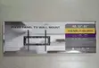 NS 32"-85" Fixed Panel TV Wall Mount - 2