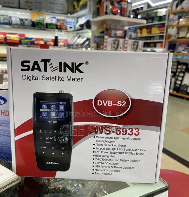 Satlink WS-6933 Digital Satellite Meter - 1