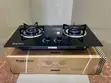 Pinetech PT-B1002 2-Burner Tempered Glass Gas Hob - 1