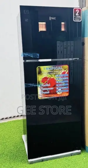 Pmax Fridge Black 212L