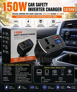 150W Car Power Inverter Charger
