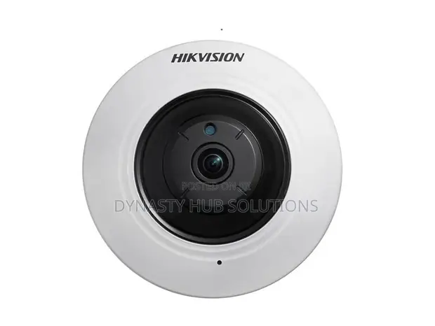 Hikvision DS-2CD3956G2-ISU 5MP AcuSense Fisheye Camera - 1
