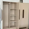 Two-Door Wardrobe - Cream Finish - 3