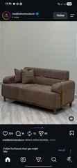 Modern Design Sofaset - Velvet & Fiberfill - 1