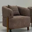 Modern Design Sofaset - Velvet & Fiberfill - 3