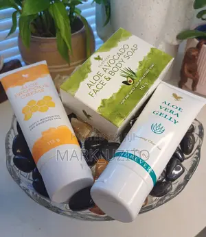 Forever Living Aloe Avocado Soap, Propolis Creme & Gelly Set