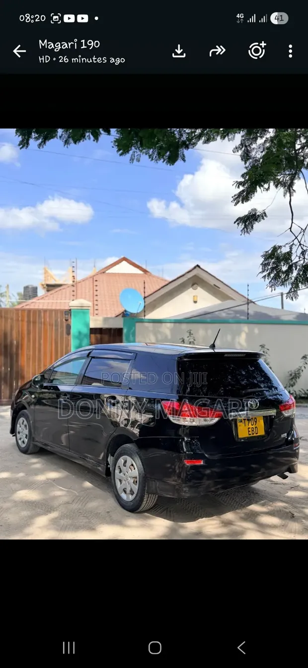 Toyota Wish 2010 Black - 1