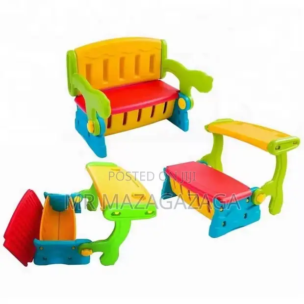 3-in-1 Adjustable Kids Study Table - 1
