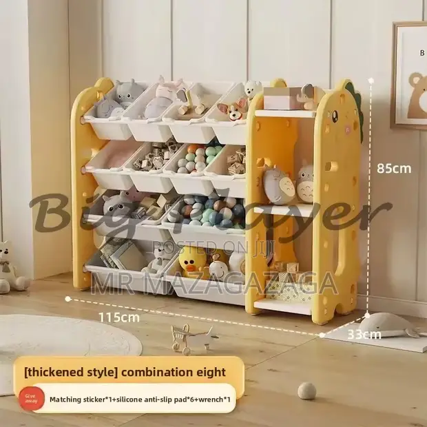 Multilayer Portable Storage Shelves Organizer Rack - 1