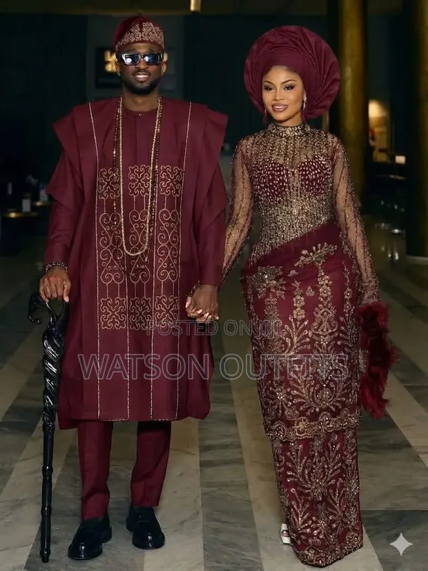 New Ogabda Wear & 3 PCS Nigerian Kaftan - 1