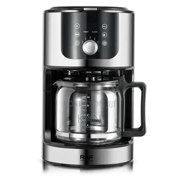 Raf Coffee Maker with Integrated Grinder (1.2L) - 1