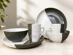 16-Piece Double Coloured Dinner Set
