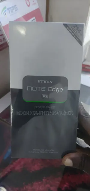 New Infinix Note Edge 256GB Black