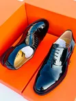 Dior Classic Black Leather Shoes - 3