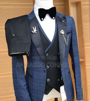 Brand Ricardo Navy Blue Suit